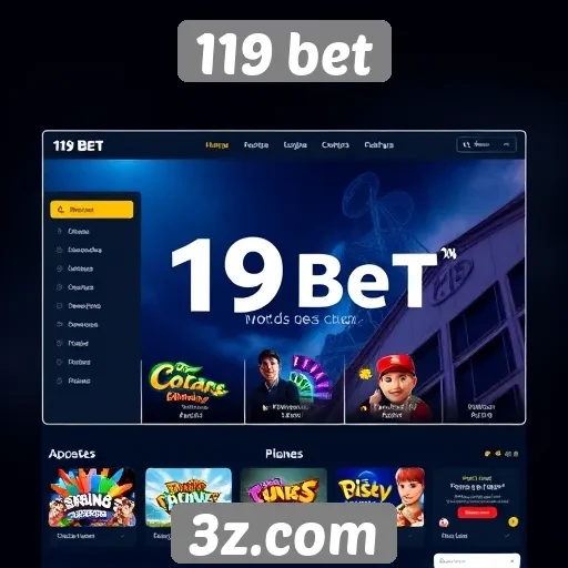 Facilidade de uso da interface do site 119 bet
