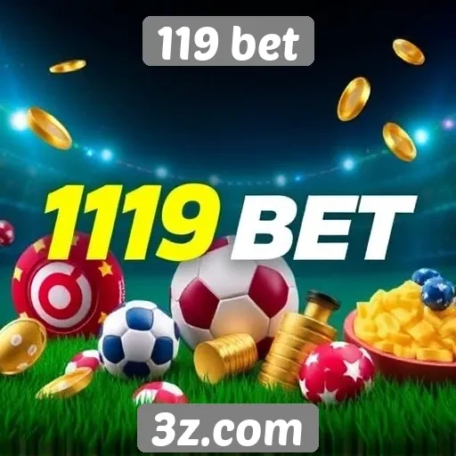 Variedade de jogos disponíveis na 119 bet